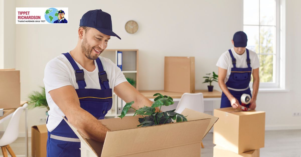residential movers unpack setup - Tippet Richardson