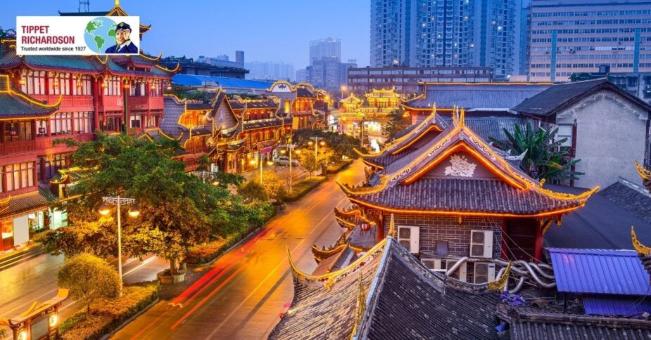 International Moving Services to Chengdu from Toronto - Tippet Richardson