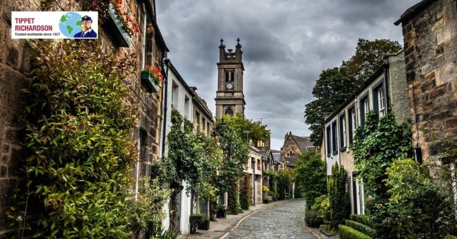 International Moving Services to Edinburgh from Toronto - Tippet Richardson