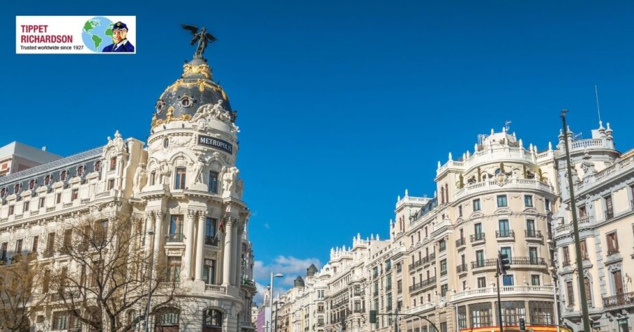 International Moving Services to Madrid from Toronto - Tippet Richardson