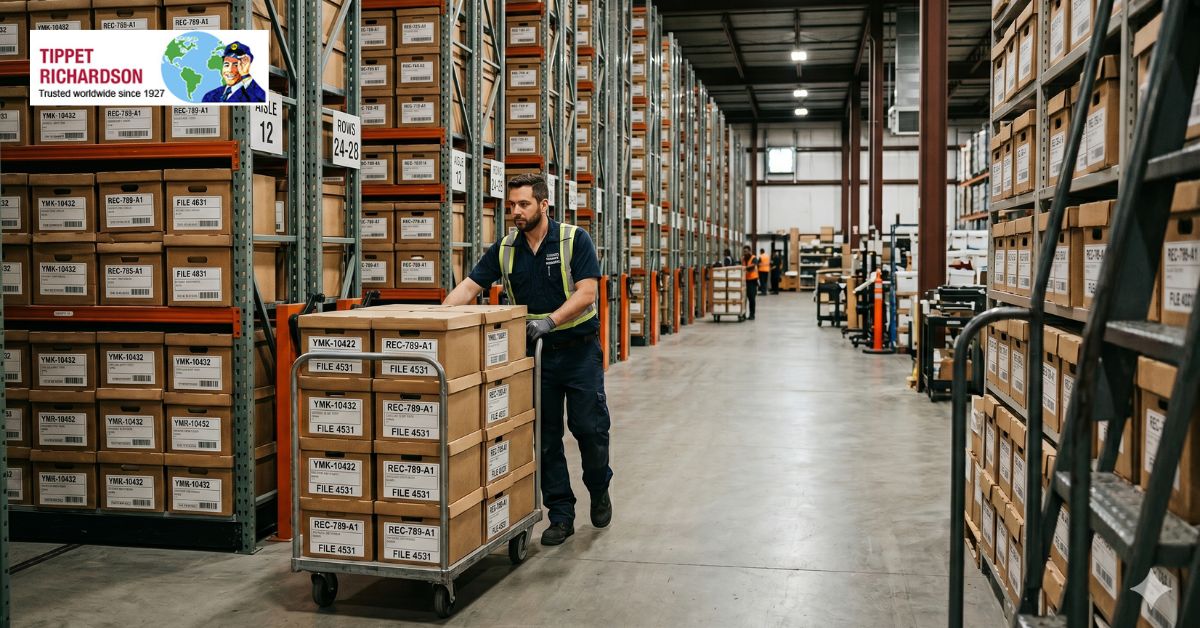 Secure & safe Offsite Records Storage Services in King City - Tippet Richardson